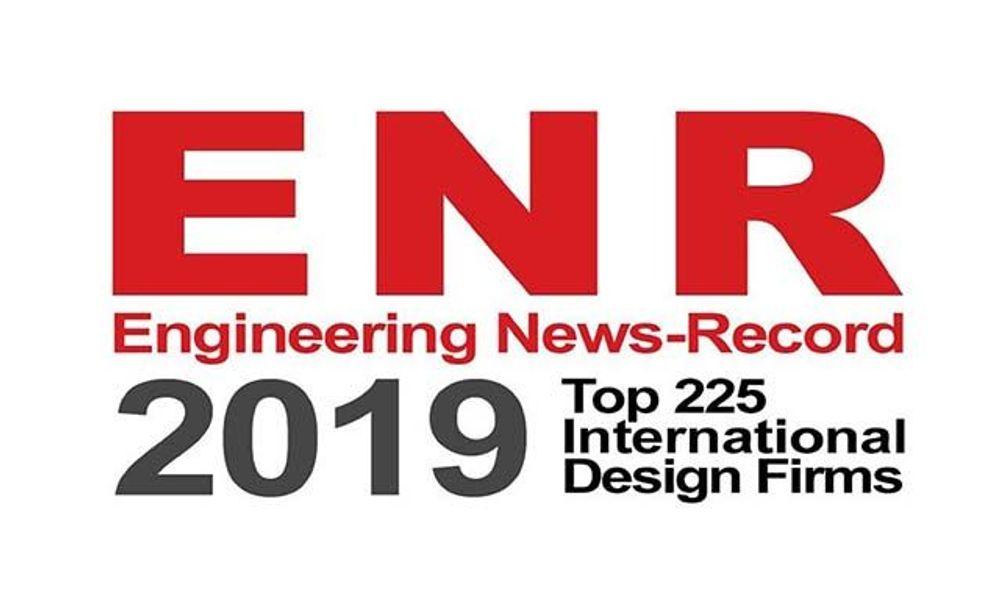 Ranking 2019 TOP 225 Internacional Design Firms da ENR PCG