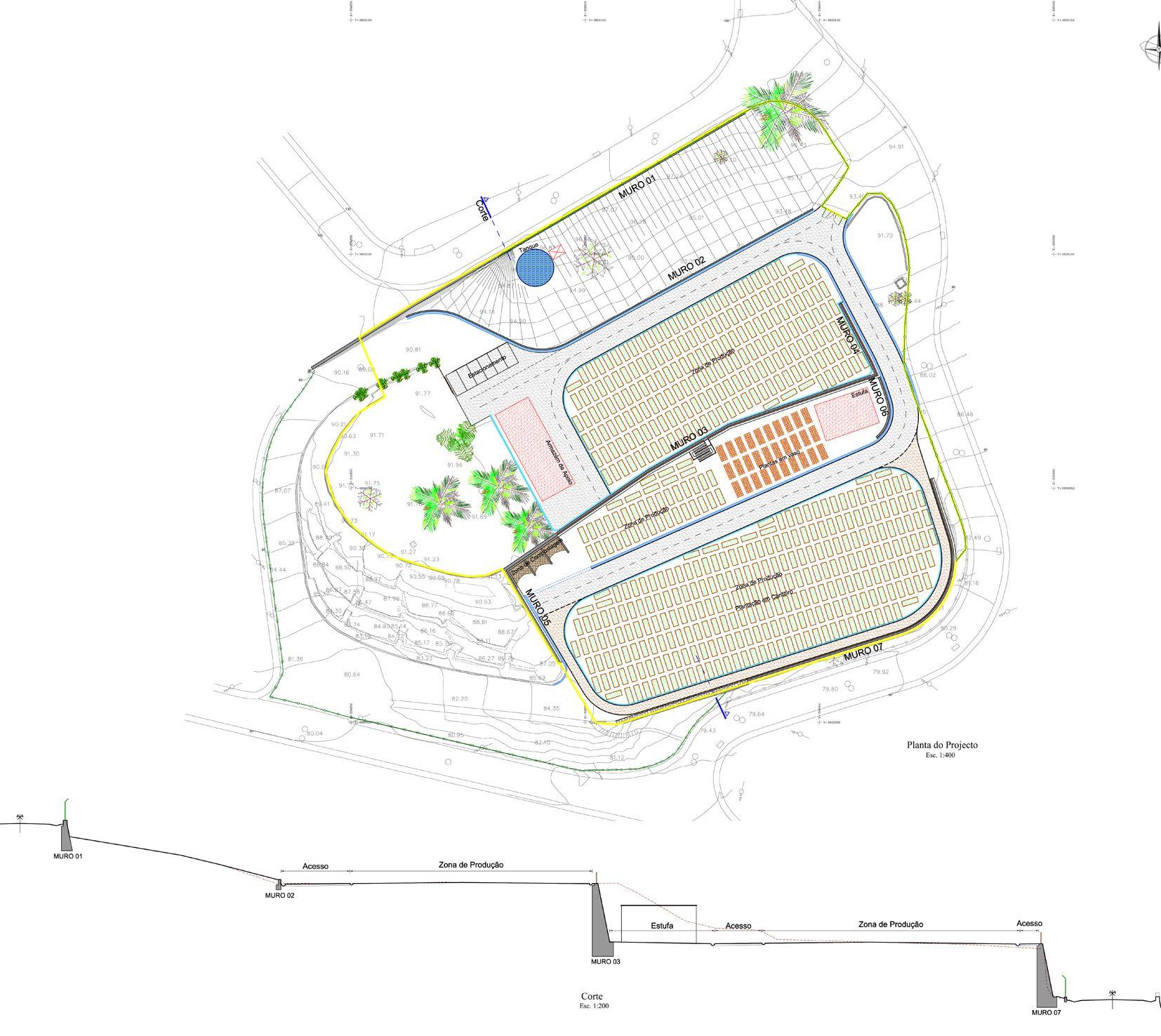 Construção do Viveiro Florestal da Matur