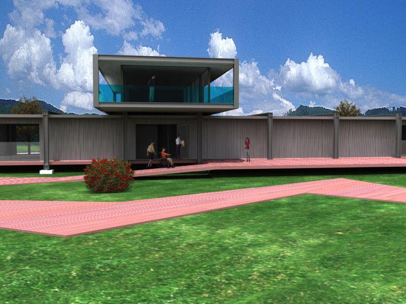 Edifício de Apoio do Aeroclube do Norte e Ampliação de Pista