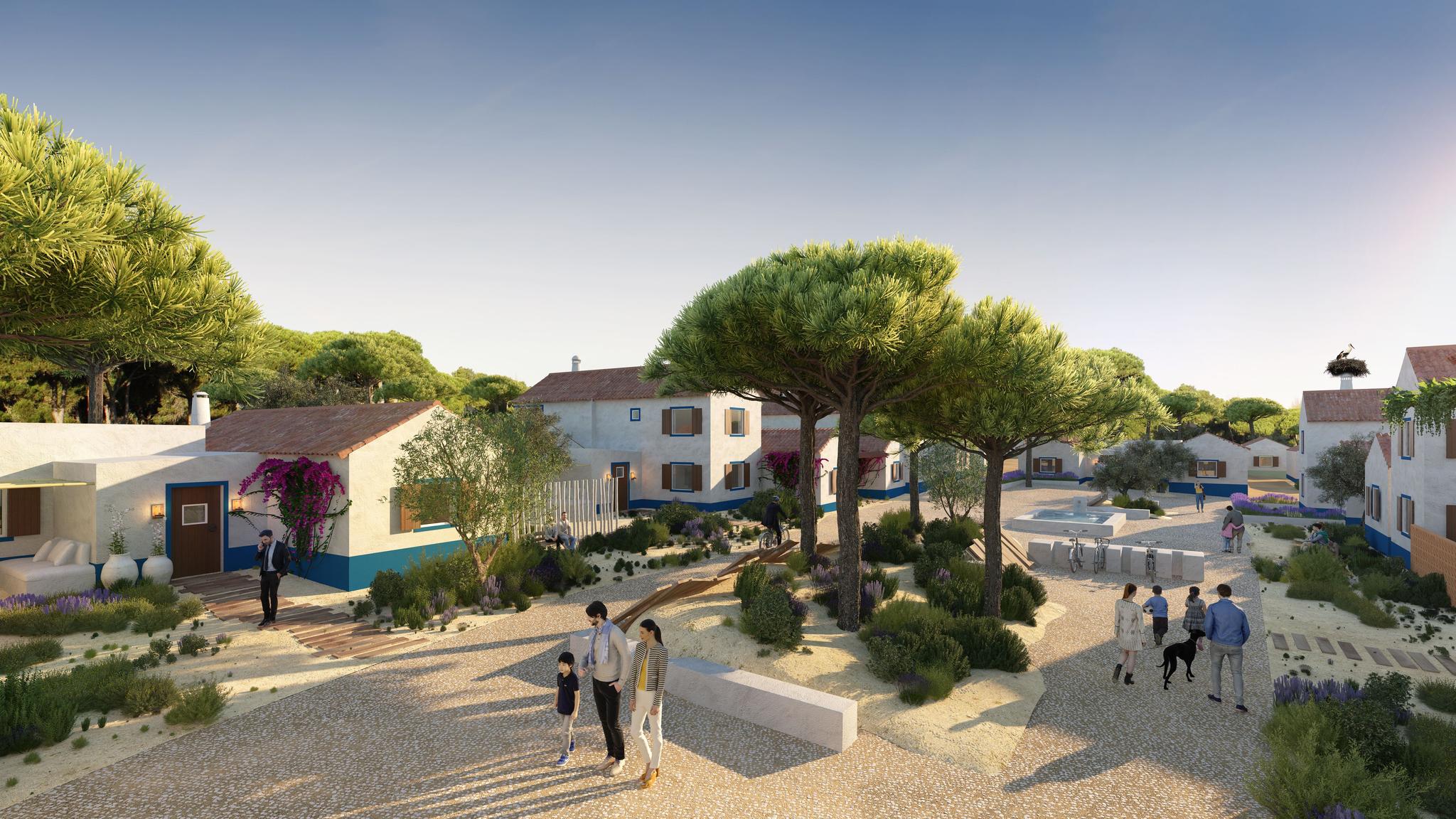 As Casas de Aldeia -Imagem