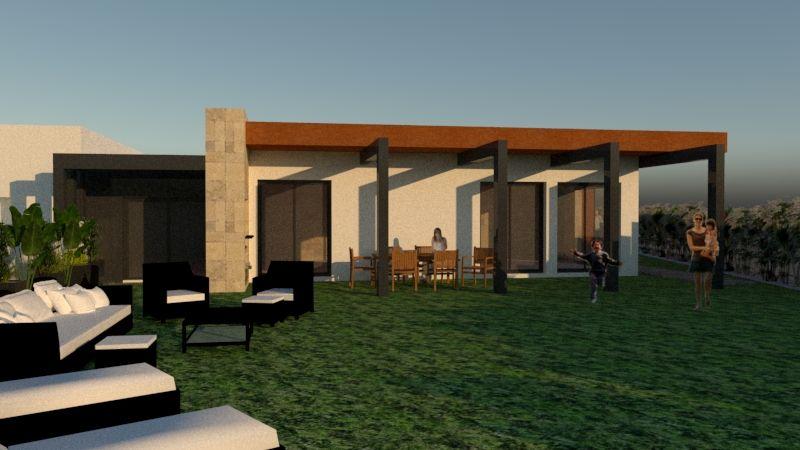Casa Jordão_Alçado Poente