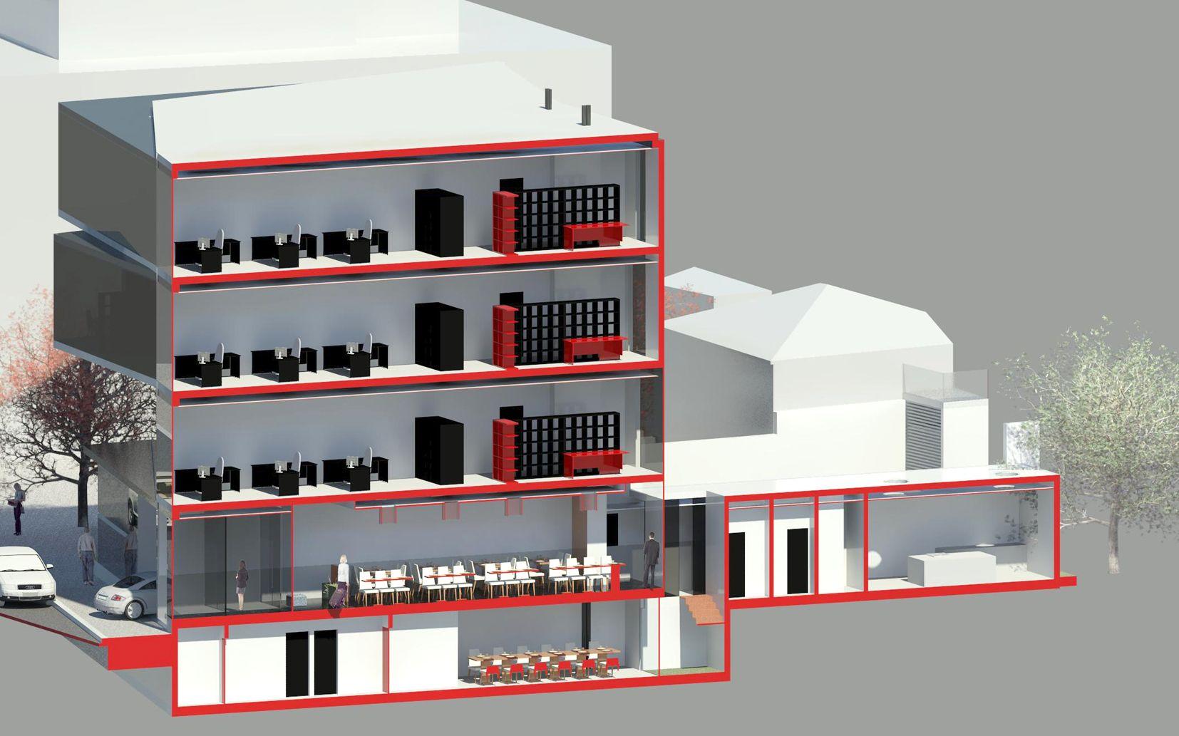 Edifício para Comercio e Serviços