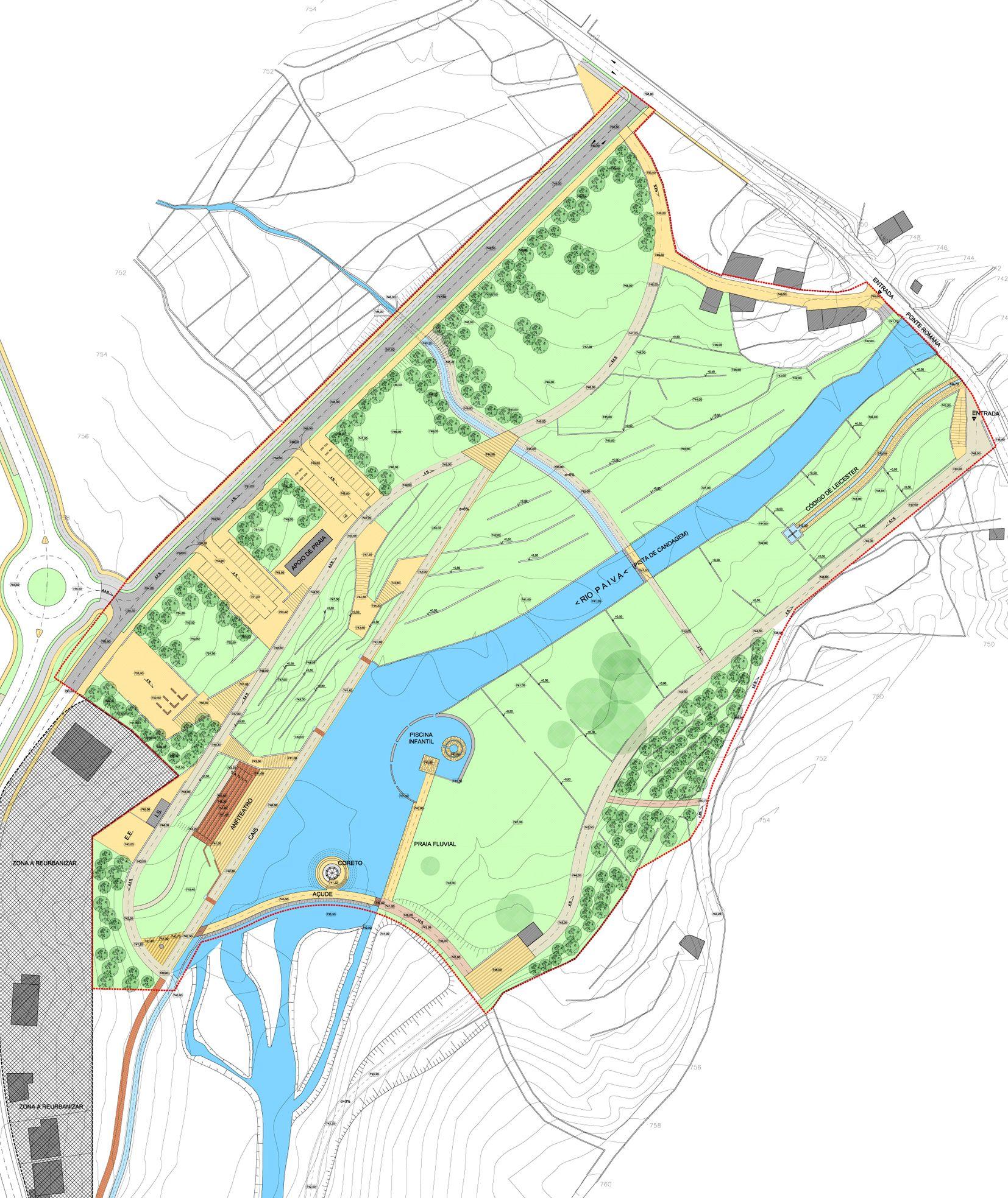 Parque Urbano e Praia Fluvial de Paiva