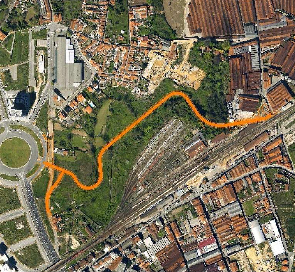 Ligação da VL8 à Via Rosa Mota