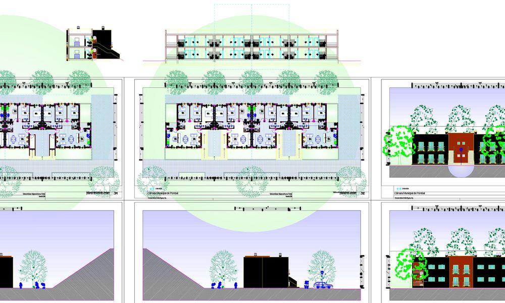 Bairro Social Fase 1 Arquitectura