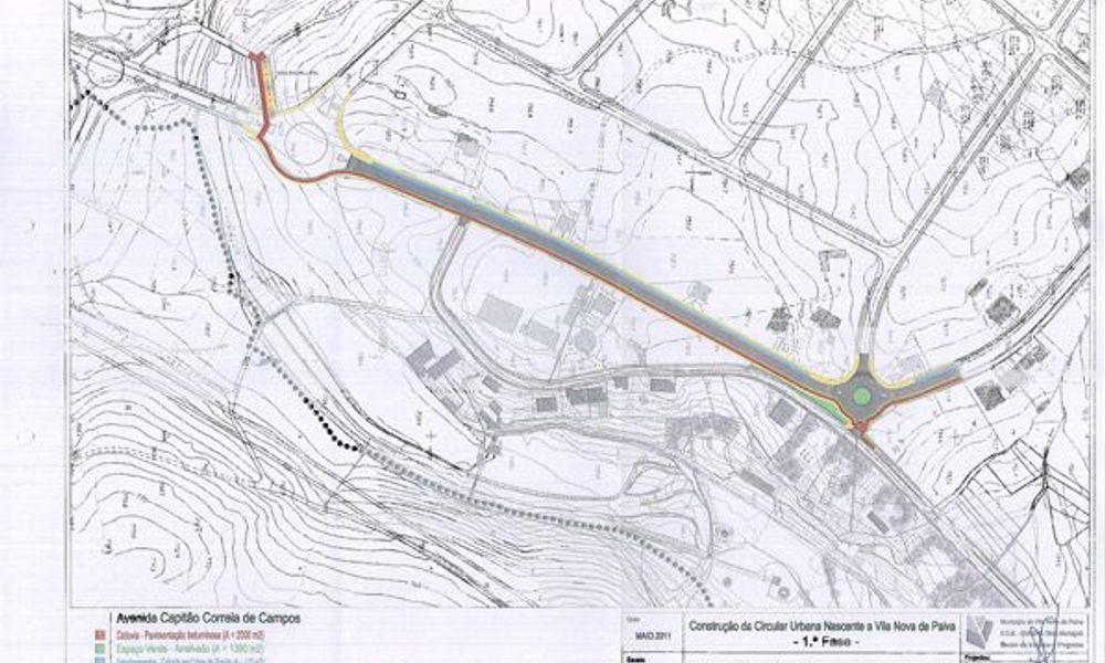 Construção da Circular Urbana Nascente a Vila Nova de Paiva