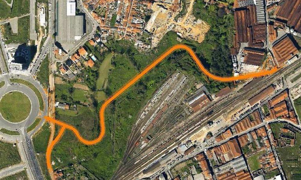 Ligação da VL8 à Via Rosa Mota