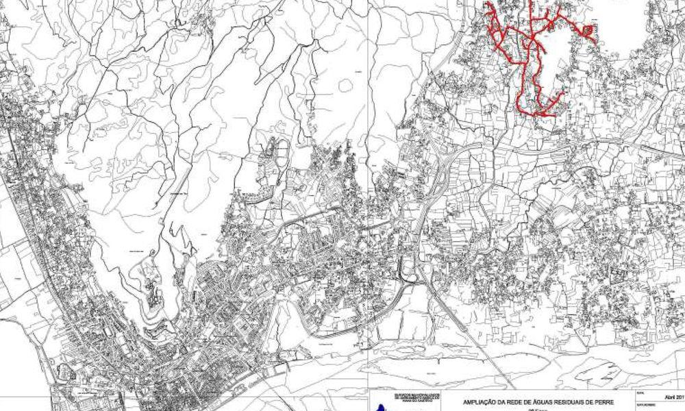 Ampliação da Rede de Águas Residuais de Perre