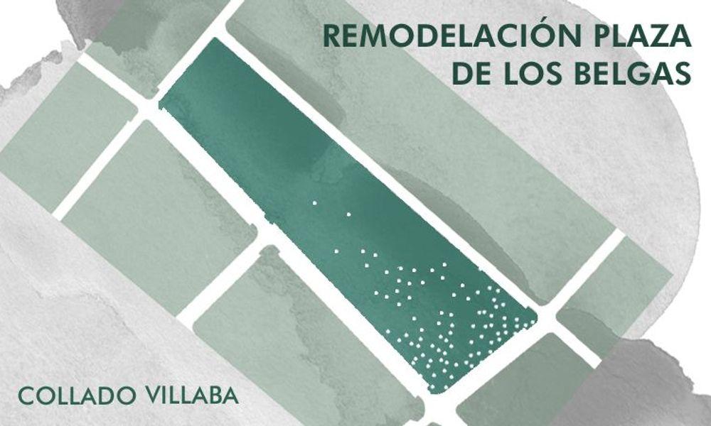 plaza belgas - verde