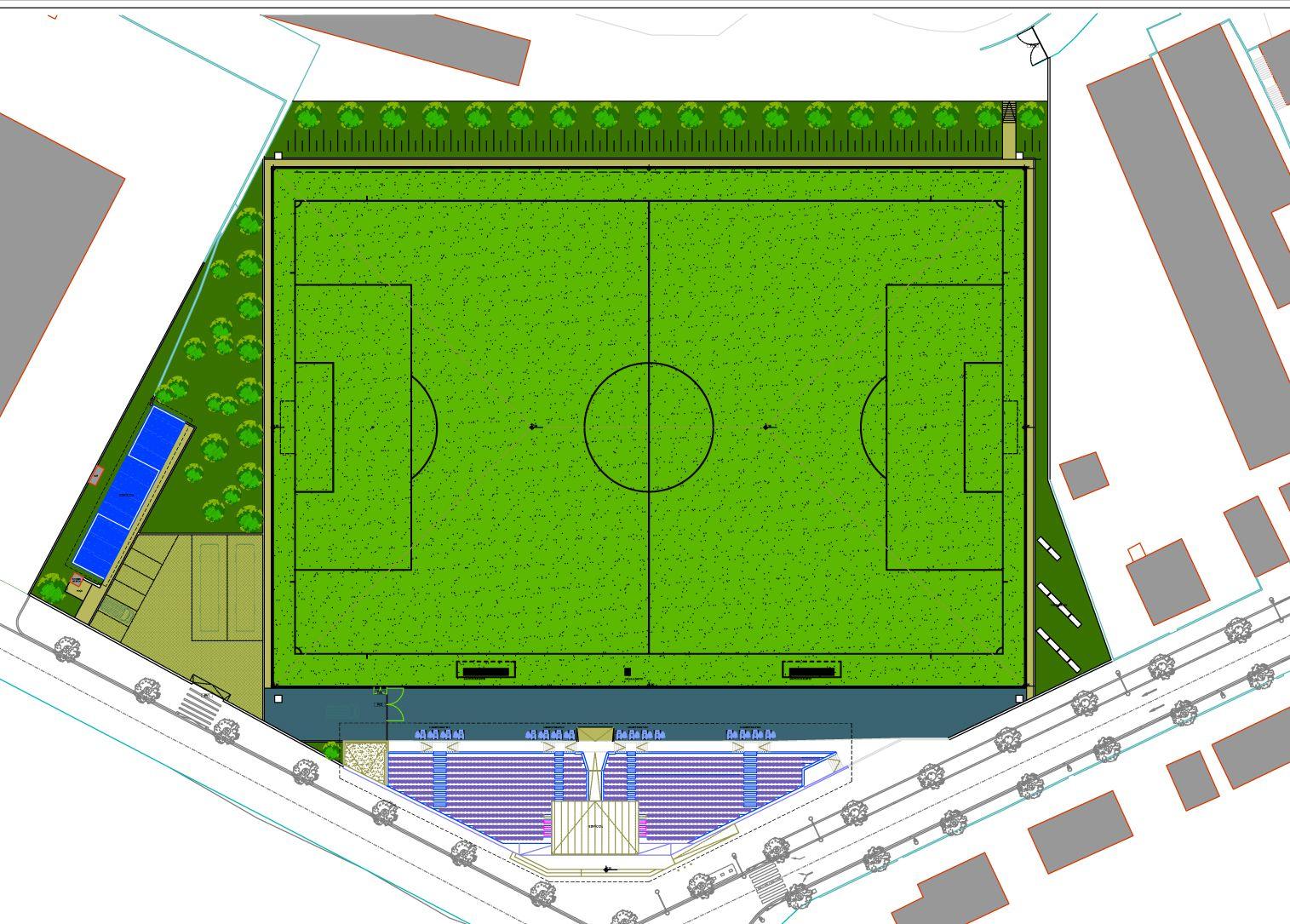 Remodelação do Estádio Municipal da Madalena