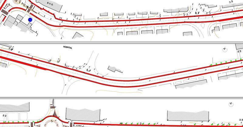Construção de Ciclovia