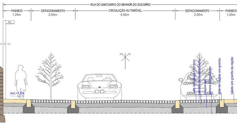 Alargamento da Rua do Cruzeiro