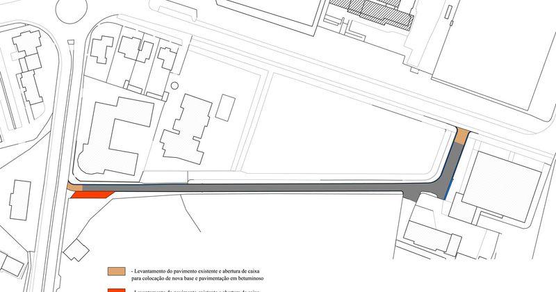 Reparação do Pavimento de Rua no Fontelo